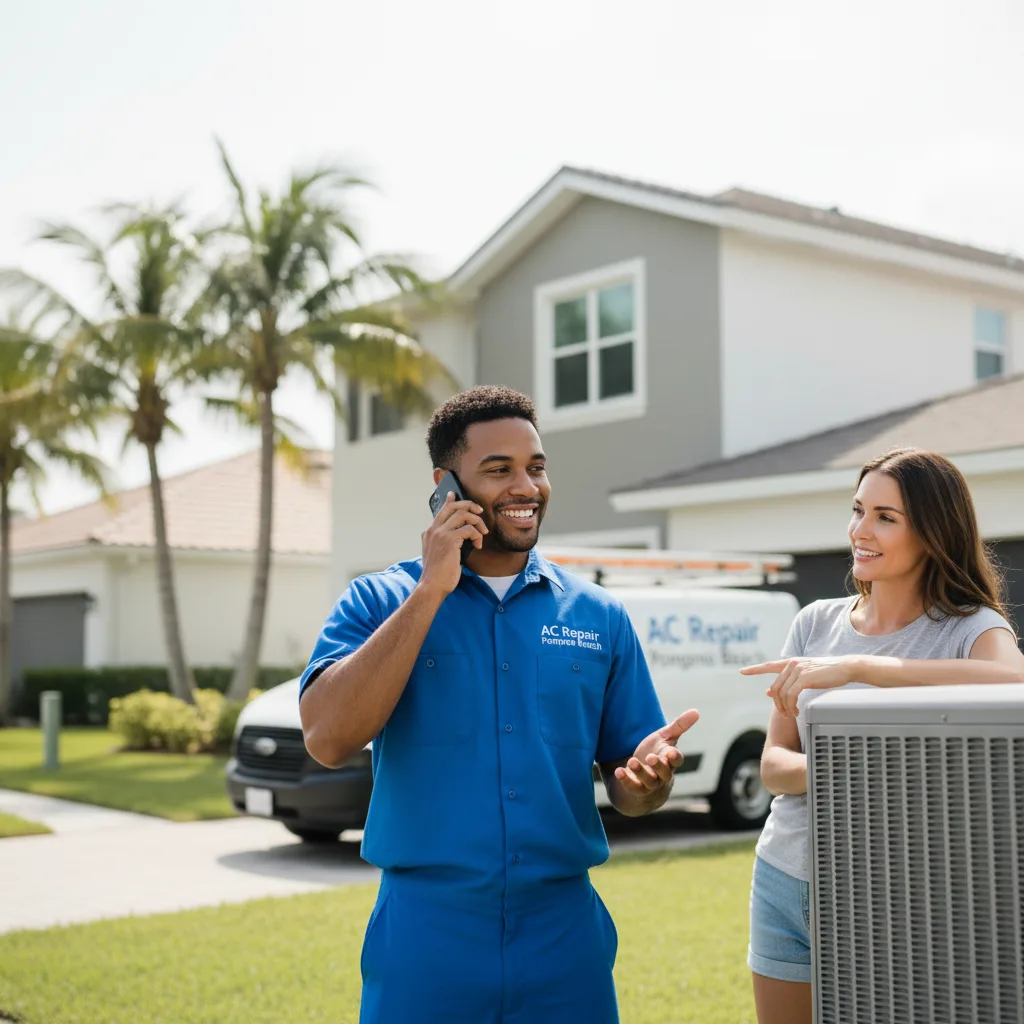 AC Repair Pompano Beach customer support in The Villages